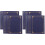 20Pcs Paper Diploma Holders Blue Certificate Protectors for Graduation 3