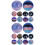 20Pcs Assorted Color Bouncy Balls Bulk High Elastic Plastic Play Balls 6