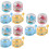 12Pcs Tiny Claw Machine Toys for Children Durable ABS Assorted Colors 7