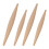 12Pcs Khaki Wooden Dough Roller Kitchen Tool for Baking 11