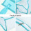 4Pcs Sky-Blue Bath Plaything Mesh Bag PVC Breathable Hanging Organizer 7
