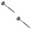 2Pcs Silver Meat Tenderiser Hammer Stainless Steel Kitchen Steak Tool 6