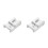 2Pcs Lightweight Metal Sword Belt Clip Silver Cosplay Hardware 4