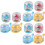 12Pcs Tiny Claw Machine Toys for Children Durable ABS Assorted Colors 6