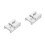 2Pcs Lightweight Metal Sword Belt Clip Silver Cosplay Hardware 7