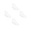 4Pcs Reusable Transparent Butterfly Stencils for Patchwork and Sewing 10