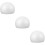3Pcs Reusable White Foam Cake Models for Display and DIY Decoration 10