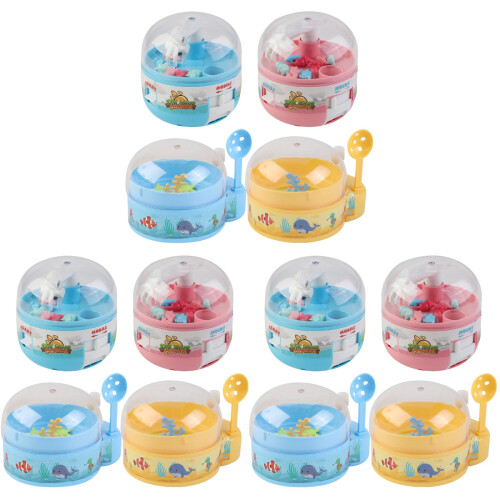 12Pcs Tiny Claw Machine Toys for Children Durable ABS Assorted Colors 1