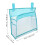 4Pcs Sky-Blue Bath Plaything Mesh Bag PVC Breathable Hanging Organizer 6