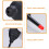 3Pcs Small Silicone Blowing Ball Dust Cleaner for Keyboard Camera Lens 8