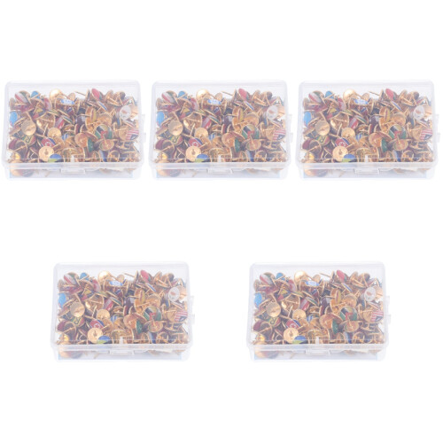 970Pcs Assorted Color Flag Pushpin Set for DIY Map Pins and Office Use 2