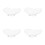4Pcs Reusable Transparent Butterfly Stencils for Patchwork and Sewing 5