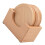 18Pcs Wooden Coasters for Drinks Chocolate Round Rustic Cups Protector 1
