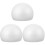 3Pcs Reusable White Foam Cake Models for Display and DIY Decoration 4
