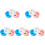 15Pcs Nail Soaking Bowls Plastic Manicure Tools Assorted Color Bowls 4