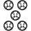 5Pcs Durable Plastic Bike Chainring Protector for Outdoor Cycling Use 10