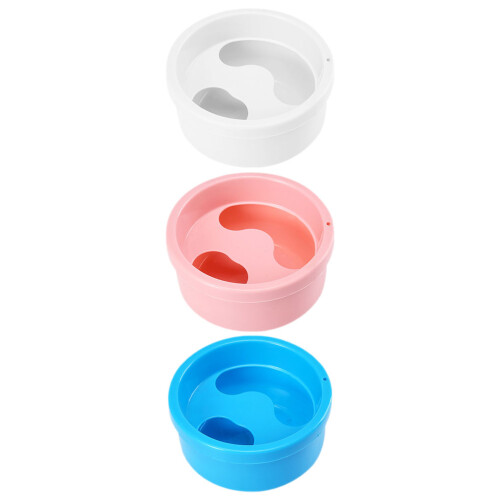 15Pcs Nail Soaking Bowls Plastic Manicure Tools Assorted Color Bowls 2