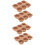 4Pcs Chocolate Silicone Starter Tray for Seed Germination and Growing 7