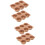 4Pcs Chocolate Silicone Starter Tray for Seed Germination and Growing 9