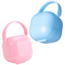 10Pcs Baby Pacifier Holder Case Assorted Colors Durable PP Storage