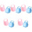 10Pcs Baby Pacifier Holder Case Assorted Colors Durable PP Storage 4
