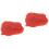 2Pcs Red PVC Artificial Pork Slice Model for Cooking Play 6