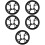 5Pcs Durable Plastic Bike Chainring Protector for Outdoor Cycling Use 9