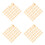 400Pcs Smooth Beige Wood Thread Holders for Weaving and Sewing 8