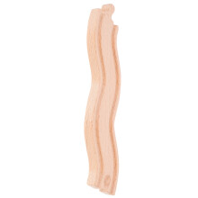 3Pcs Kids Wooden Railway Track DIY Toy Khaki Train Track Set