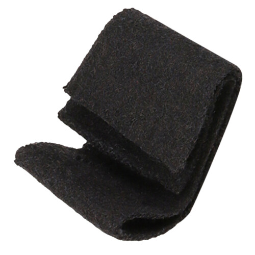 5Pcs Black Plush Erhu Filter Pads Durable Noise Reducer for Practice 1