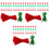 3Sets Assorted Color Christmas Ornament Making Kit Plastic Beads Craft 5