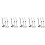 25Pcs Compact Black Sandbox Mini Rakes Practical Garden Accessories 9