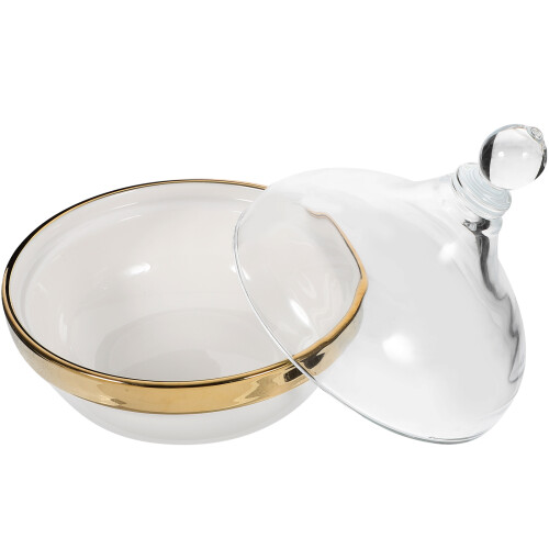 3Pcs Multi-Use White Ceramic Dessert Bowls with Lid for Home Use 1