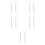 10Pcs Metal ABS Mini Simulation Signal Light Model Silver 8