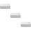 3Pcs Silver Cookie Tin Boxes Lightweight Metal Storage for Gifts 8