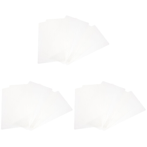 30Pcs PVC Drawing Board 3D Pen Mat White Template for Artistic Drawing 2