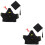 2Sets Compacte Zwarte Poppenkleding Diploma Beer Met Accessoires 7