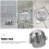 2Pcs Outdoor Silver Stainless Steel Gutter Protection Leaf Guards 6