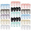 80Pcs Multi-Color Plastic Book Clips Rings for Notebook and Scrapbook 3