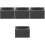4Pcs Durable Graphite Ingot Molds Black Metal Casting Mold for DIY 4