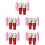 5Sets Wooden Knitting Doll Kit Multi-Color DIY Loom for 7