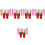 5Sets Wooden Knitting Doll Kit Multi-Color DIY Loom for 5