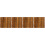 4Pcs Durable Wood Patio Tiles Interlocking Outdoor Decking Light Brown 3