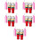 5Sets Wooden Knitting Doll Kit Multi-Color DIY Loom for 8