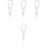 4Pcs Multi Soft Clay Phone Hanging Rope Decorative Beaded Phone Chain 5