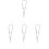 4Pcs Multi Soft Clay Phone Hanging Rope Decorative Beaded Phone Chain 4
