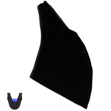 5St Draagbare Microvezel Bowlingbalhanddoek Zwart