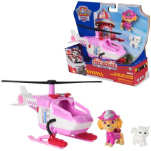 Paw Patrol Fire Rescue - Skye with the rescue helicopter