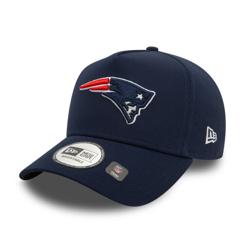 New Era New England Patriots Cap Adjustable Mens E Frame New Era Blue