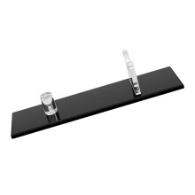 2St Zwart Cutter Opbergstand Voor Keuken, Robuust En Elegant